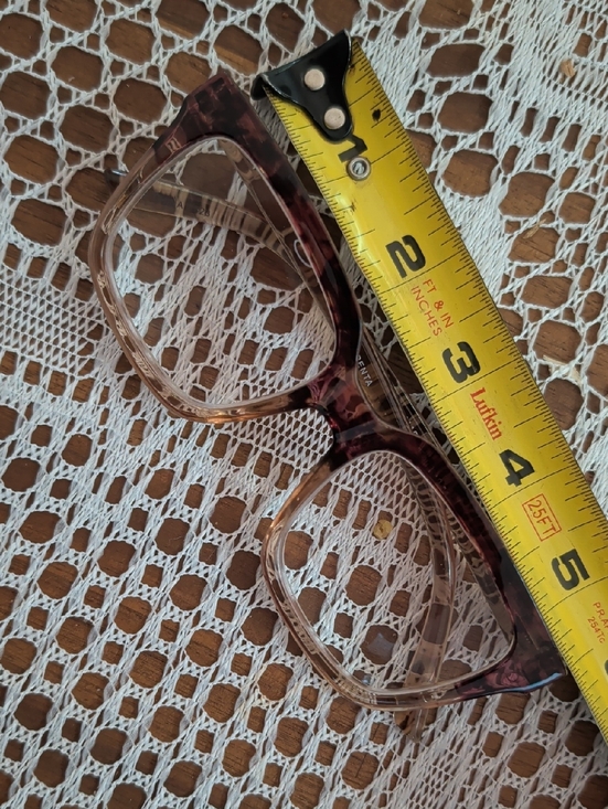 Oscar de la Renta Amber Tortoiseshell Eyewear Glasses